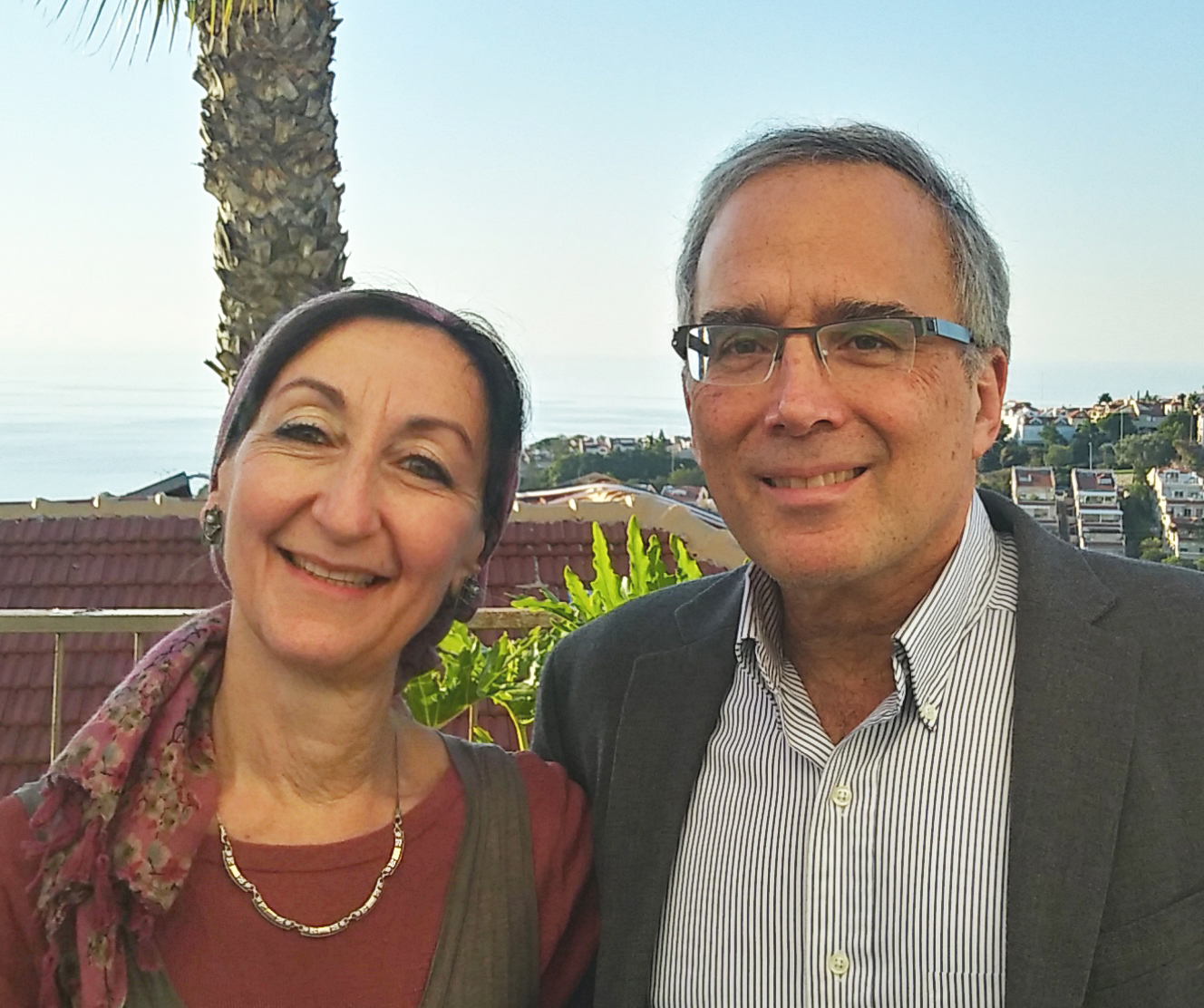 Jeanette and Professor Ross Pinsky